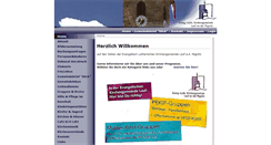 Desktop Screenshot of lauf-evangelisch.de